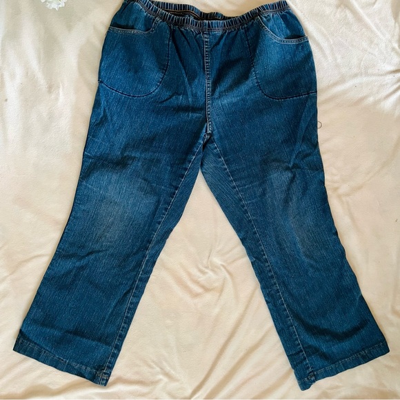 JMS Blue Boot Leg Jeans - Picture 2 of 8